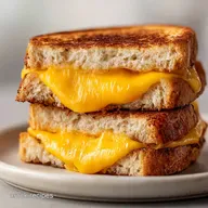 Air Fryer Grilled Cheese in 10 Minutes with Sharp Cheddar | Crispy Sandwich