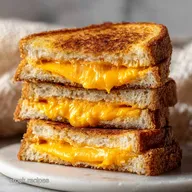 The Best 3-Ingredient Air Fryer Grilled Cheese with Cheddar in 10 Minutes
