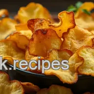 Air Fryer Potato Chips: Pub-Style Crunch at Home!