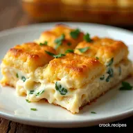 Easy Chicken Alfredo Tater Tot Casserole Recipe Comfort Bake