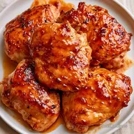 Asian Glazed Chicken Thighs Baked