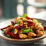 Kung Pao Chicken for 4 Servings with Silky Chicken