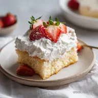 Authentic Mexican Tres Leches Cake for 12 Servings