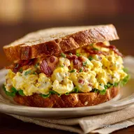 Bacon Cheddar Egg Salad Sandwiches: The Ultimate Creamy, Smoky Lunch