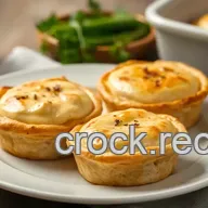 My Grandmother's Bake Chicken Pies with Creamy Filling: Ultimate Comfort!