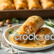 Easy Bake Chicken Sausage Rolls with Fresh Herbs: A Flavorful Treat!
