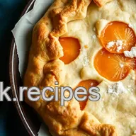 Bake Persimmon Galette with Sweet Charm