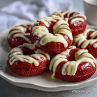 Red Velvet Donuts: Best Baked Recipe with Glaze