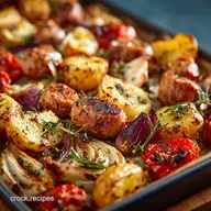 FussFree Baked Sausage Potato Sheet Pan Dinner The Ultimate Tray Bake