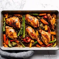 Easy Balsamic Chicken Veggies Sheet Pan Dinner Sorted