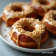 The Ultimate Banana Donuts with Silky Salted Caramel Glaze