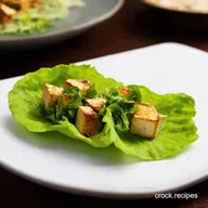 Bangkok Bliss Tofu Lettuce Wraps My Weeknight Winner
