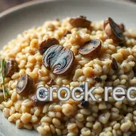 Creamy Mushroom Barley Risotto: Comfort Food at its Best!