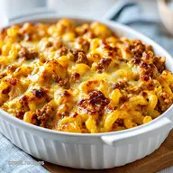 Beefy Mac Casserole: Lean and Creamy