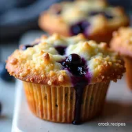 Blueberry Burst Muffins Moist Domed CrumbTopped