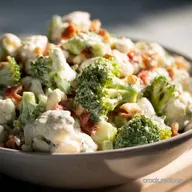 Broccoli Cauliflower Salad My Crunchy Powerhouse