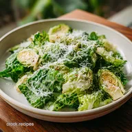 Brussels Sprouts Caesar Salad with Parmesan