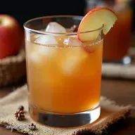 The Bonfire Bliss Caramel Apple Pie Punch Mocktail