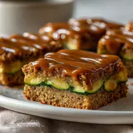 Caramel Zucchini Bars Ready in 45 Minutes