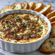 Caramelized Onion and Gruyere Dip for 10 People