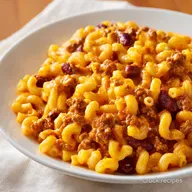 Cheddar Chili Mac for 6 Servings