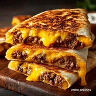 Cheeseburger Quesadilla Recipe My Quick Easy Burger Twist