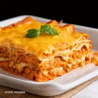 Spicy Cheesy Buffalo Chicken Lasagna Recipe