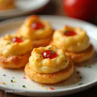 Cheesy Thumbprint Appetizers with Hot A Savory Twist