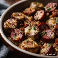 How to Prepare Mushroom Caps Cheesy Chorizo Delight