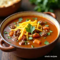 Best Hamburger Soup Recipe Hearty Comforting Cheeseburger Style