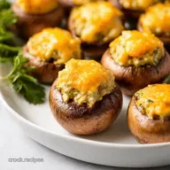 Stuffed Mushrooms A Perfect Appetizer Cheesy Easy