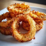 Cheesy Onion Rings in 30 Minutes