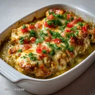 Salsa Verde Chicken Bake: Easy One-Pan Cheesy Dinner