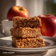 Chewy Apple Cinnamon Breakfast Bars Ready in 30 Min