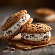 Chewy Malted Milk Cookie Ice Cream Sandwiches Homers Dream Treat