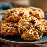 Wholesome Chewy Oatmeal Breakfast Cookies Ready in 35 Mins