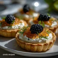 Caviar Tarts a Perfectly Chic: Ultra-Crisp Shells
