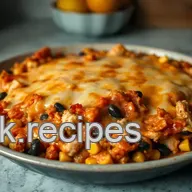 Cheesy Chicken Tortilla Casserole: My Family's Go-To Comfort Dish