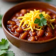 Chili with Enchilada Sauce Southwest Comfort in a Bowl