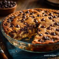 Chocolate Chip Funny Cake Pie: Legendary Fudgy Cake Pie Dessert