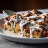 Cinnamon Roll Bread Pudding Recipe: Creamy, Easy, Sticky-Sweet Dessert
