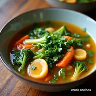 The Golden Broth Easy Healthy Chinese Vegetable Soup Recipe