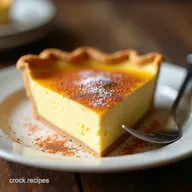 The Best Homemade Eggnog Pie Recipe with Buttery Crust