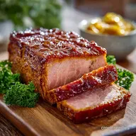 Ham Loaf Recipe The Moist Classic with Sticky Brown Sugar Glaze