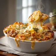 Perfect Au Gratin Potatoes with Creamy Gruy&egrave;re Mornay Sauce