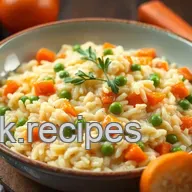 Deliciously Easy: Cook Creamy Risotto with Veggies in 40 Mins!