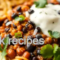 Cook Turkey Tinga: Easy Black Bean Delight - A Flavorful Family Favorite