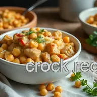 Easy & Savory Cooked Chicken Casserole with Chickpeas: A Family Favorite
