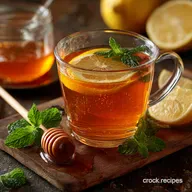 Copycat Starbucks Medicine Ball Tea Soothing Honey Citrus Mint Recipe