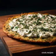 Cottage Cheese Pizza My Healthy Delicious Herb Flatbread